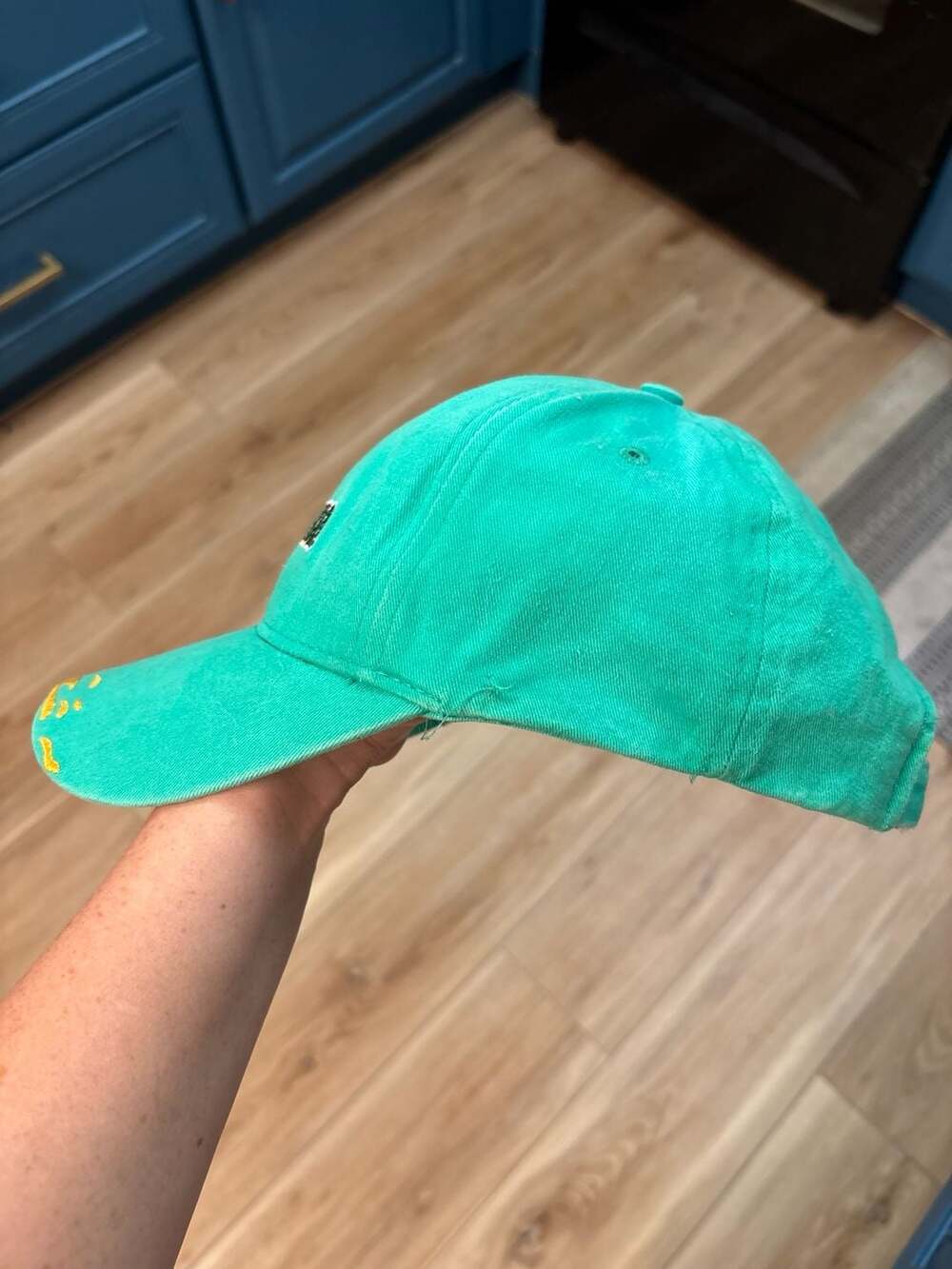 Vintage Tropicana Orange Juice Embroidered Logo Baseball Cap Hat - Picture 4 of 6
